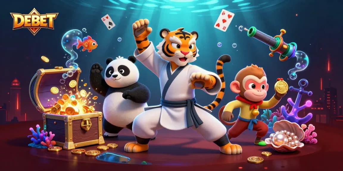 DEBET's thrilling casino experience ignites excitement with unique games and lucrative winning opportunities.