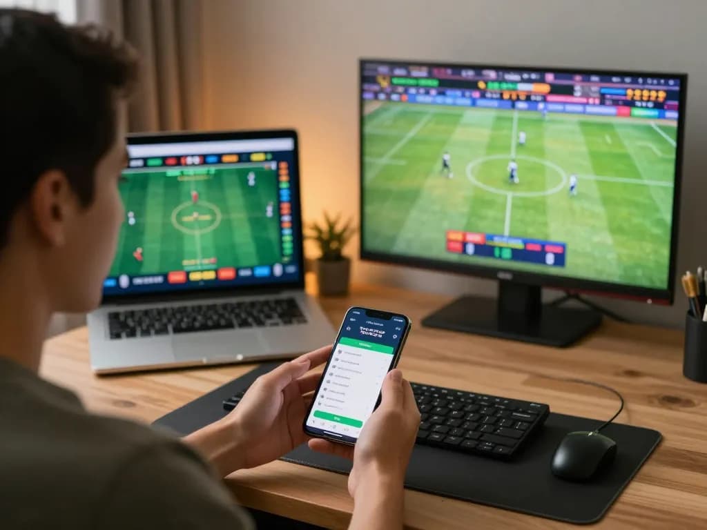 Engage in thrilling sports betting with SC88 on your smartphone, experiencing the excitement of live games.