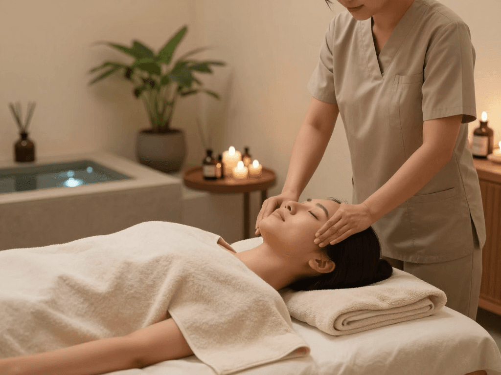 Experience a relaxing 하남출장마사지 in a tranquil home wellness spa setting with soothing ambiance and expert care.
