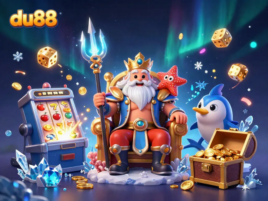 Engage with du88's exciting gaming experience featuring Neptune and a vibrant casino scene.