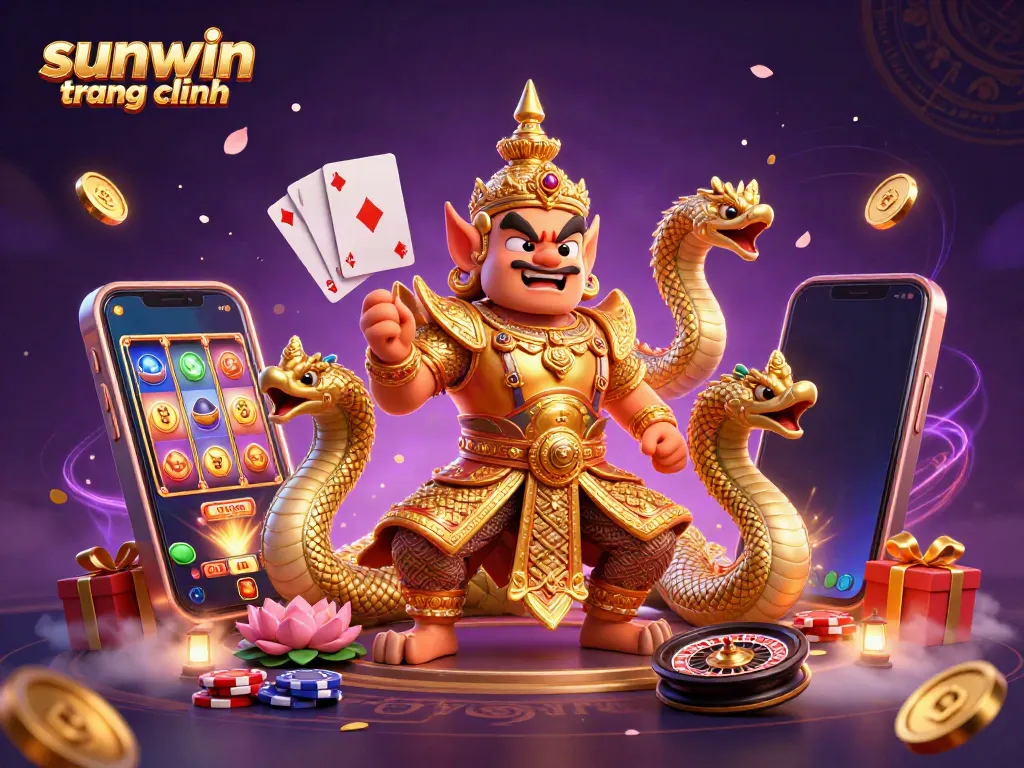 Immerse in the vibrant world of sunwin trang chính as friendly guardians and Naga serpents enhance your gaming experience.