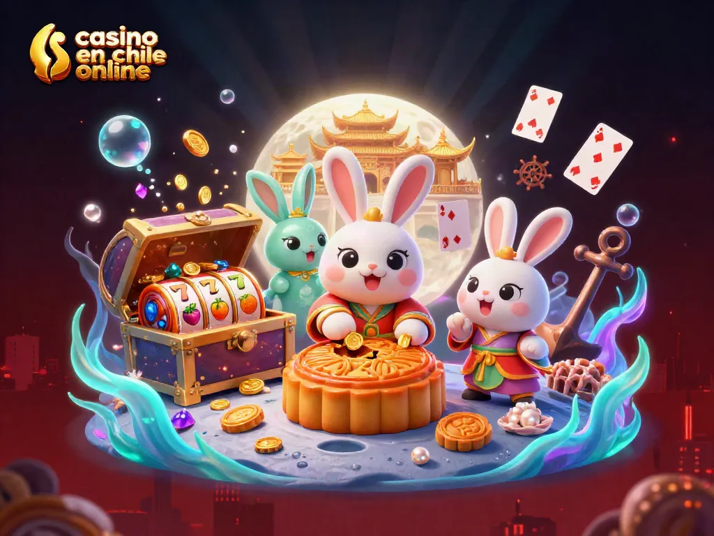 Juega en casinos en línea en Chile con tragamonedas y bonificaciones, rodeado de diversión y acción.