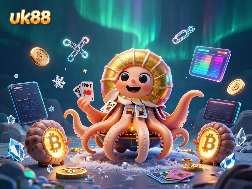 Experience strategic gameplay at uk88 with captivating tales of a giant nautilus and glowing coins.