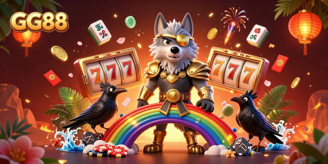 Stay engaged with GG88 while exploring vibrant casino games surrounded by majestic characters.